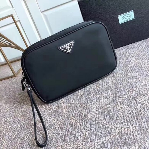 Prada Saffiano Men Clutch PR176