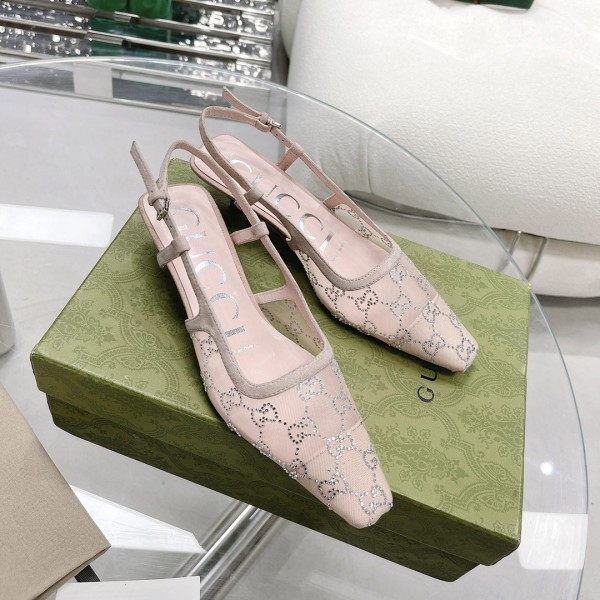 Gucci Women Slingback Pumps GUCS-022