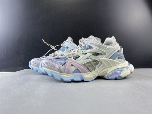 Balenciaga Track.2 Sneaker White/Light Blue (BAL-W23)