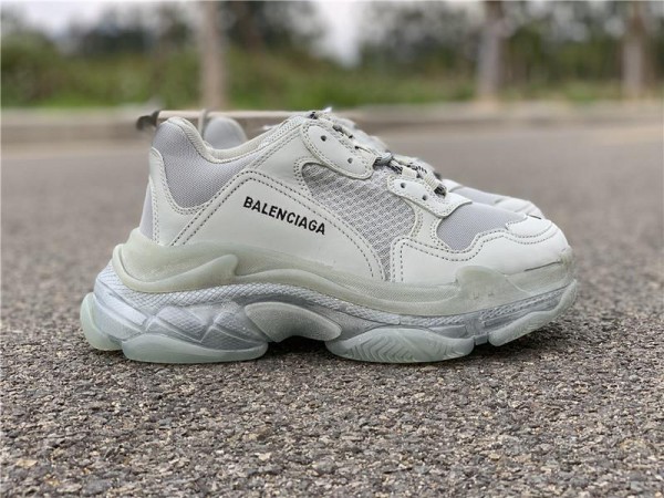 Balenciaga Triple S Clear Sole Grey (BAL-N11)