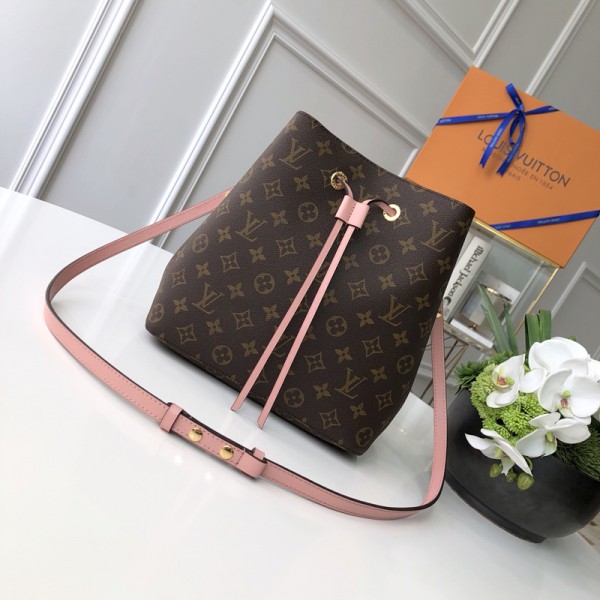 Louis Vuitton Women Neonoe Monogram Bucket Bags (LV-BG-M44022)