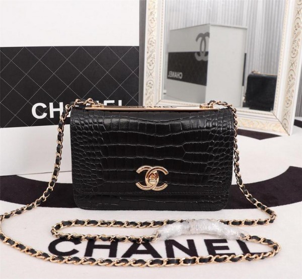 Chanel Wallet On Chain (CH166-Black)