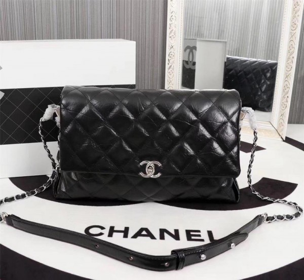 Chanel Large Flap Bags (CH223-Black)