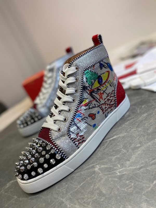 Christian Louboutin High-Top Sneakers CL-HS34