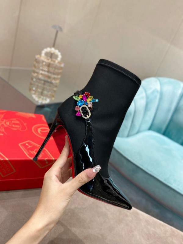 Christian Louboutin Black Boot CL-H096