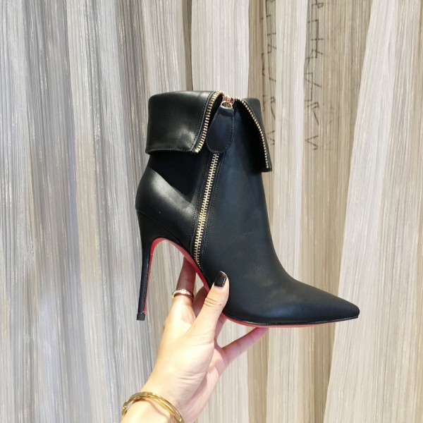 Christian Louboutin Women Boots Black CL-H110