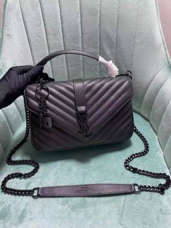 YSL Black MONOGRAM Chain Bag YSL-117