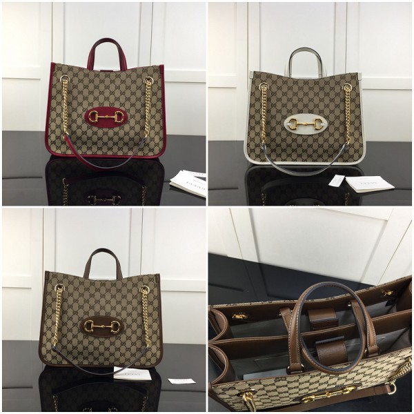 Gucci 1955 Horsebit Large Tote Bag (GUC-BG-W11)