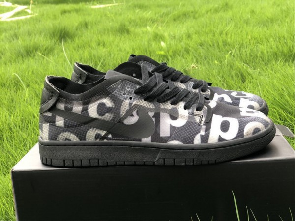 CDG x Nike Dunk Low Black (NDS-N01)