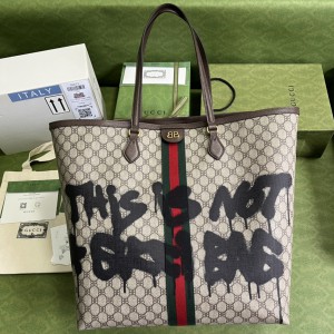 Balenciaga x Gucci Graffiti Large Tote Bag BHXS-017