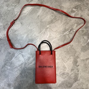 Balenciaga Phone Pouch Tote Red BLSP-007