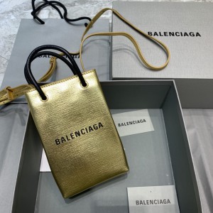 Balenciaga Phone Pouch Tote Gold BLSP-010