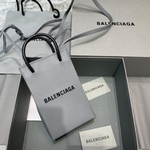 Balenciaga Phone Pouch Tote Grey BLSP-013