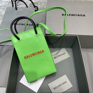 Balenciaga Phone Pouch Tote Green BLSP-015