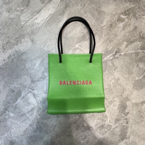 Balenciaga Xxs Leather Shopping Tote Bag - Green BXXS-005 