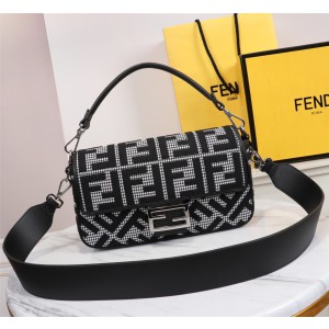 Fendi Baguette Embroidery Bag FD-006