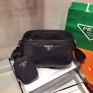 Prada Saffiano Leather Shoulder Bag PR128