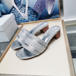 Dior Women Heeled Slides DRS-029