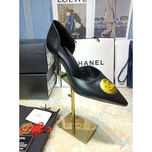 Chanel Women Pumps Black CHN-141