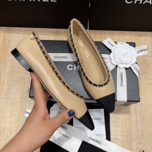 Chanel Women Flats Nude CHN-187
