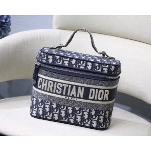 Dior Oblique Jacquard Vanity Cases Bag (DR-BG-H07)