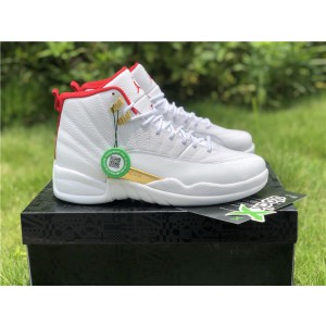 2019 Air Jordan 12 Retro "FIBA" 130690-107 (AJ-N008)