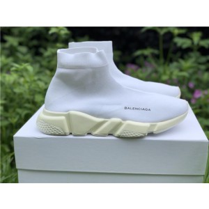 2018 Balenciaga Speed Trainer All White (BAL0028)