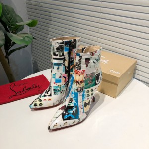 Christian Louboutin Women Printed Boots CL-H109
