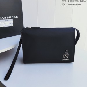 Prada Saffiano Men Clutch PR175